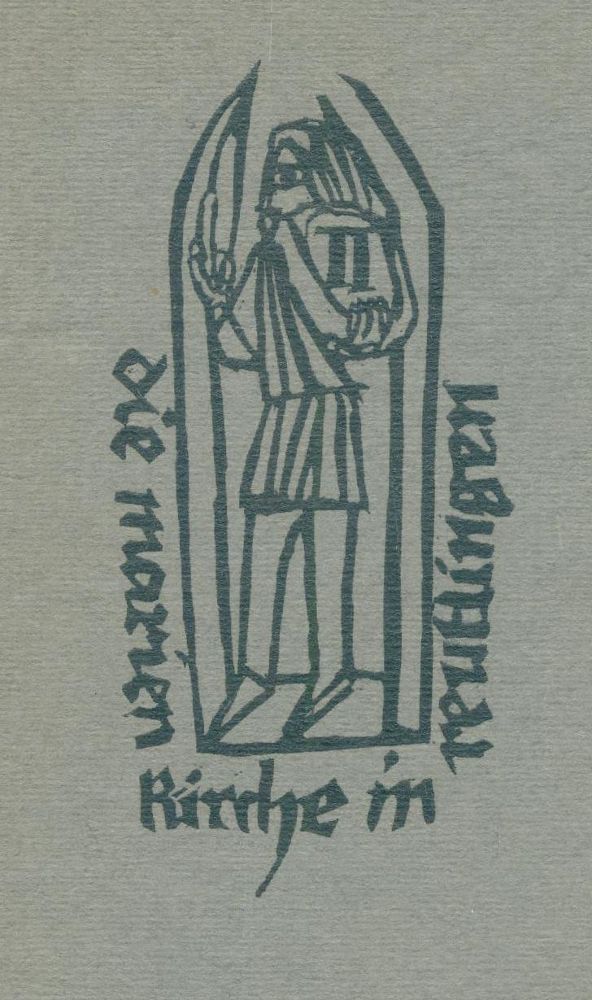 Große Abbildung Nr.4: 140-1627 Marienkirche in Reutlingen, Die.: (Grieshaber)