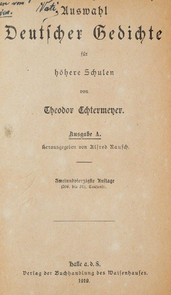 Große Abbildung Nr.1: 140-1657 Konvolut: (Literatur und illustrierte Bücher 20.Jahrhundert - Alte Literatur in modernen Ausgaben)