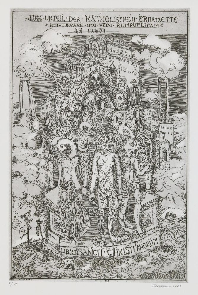 Große Abbildung Nr.3: 140-1674 Mersmann,P.: (Literatur und illustrierte Bücher 20.Jahrhundert - Alte Literatur in modernen Ausgaben)