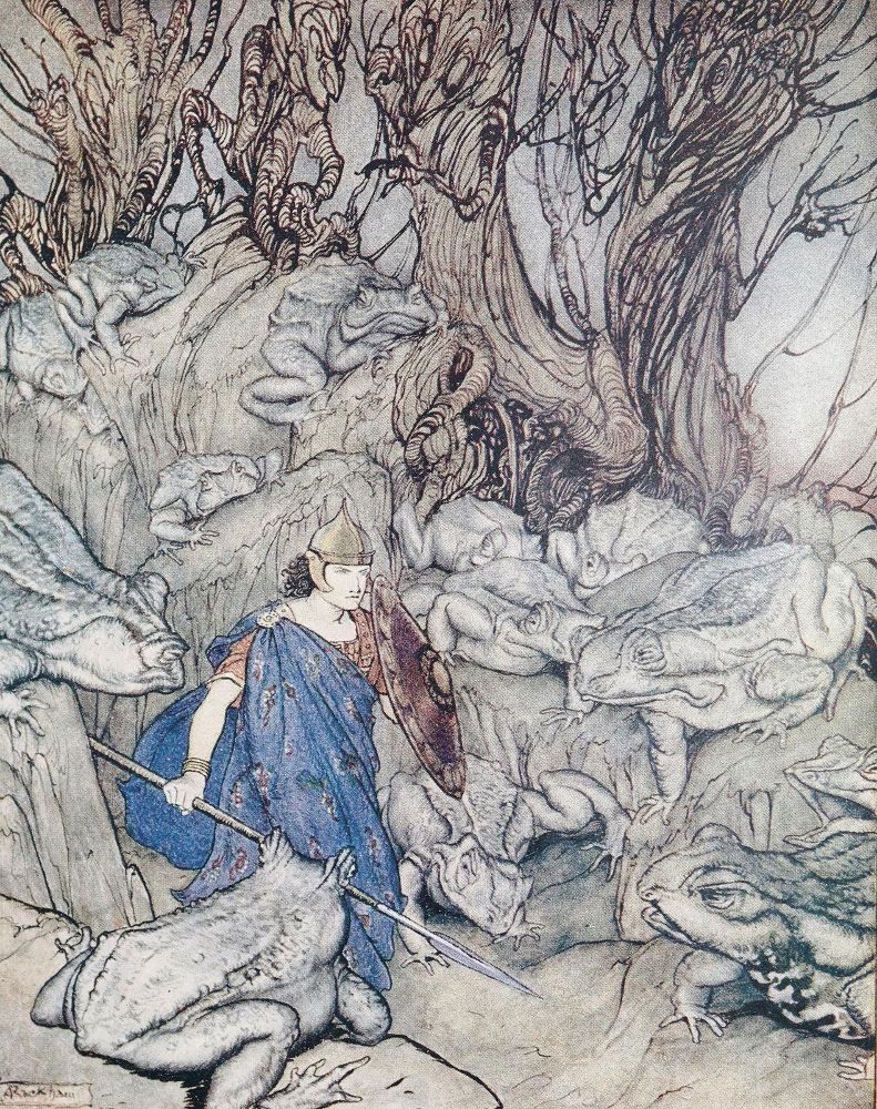 Große Abbildung Nr.2: 140-1703 Milton,J.: (Rackham)