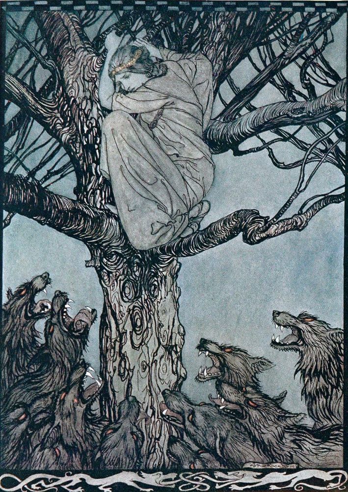 Große Abbildung Nr.4: 140-1703 Milton,J.: (Rackham)