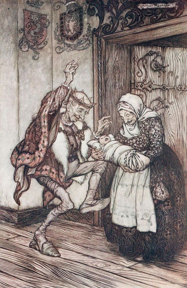 Große Abbildung Nr.2: 140-1707 Rackham,A. (Illustr.).: (Rackham)