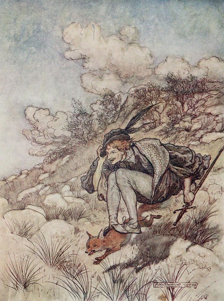 Große Abbildung Nr.3: 140-1707 Rackham,A. (Illustr.).: (Rackham)