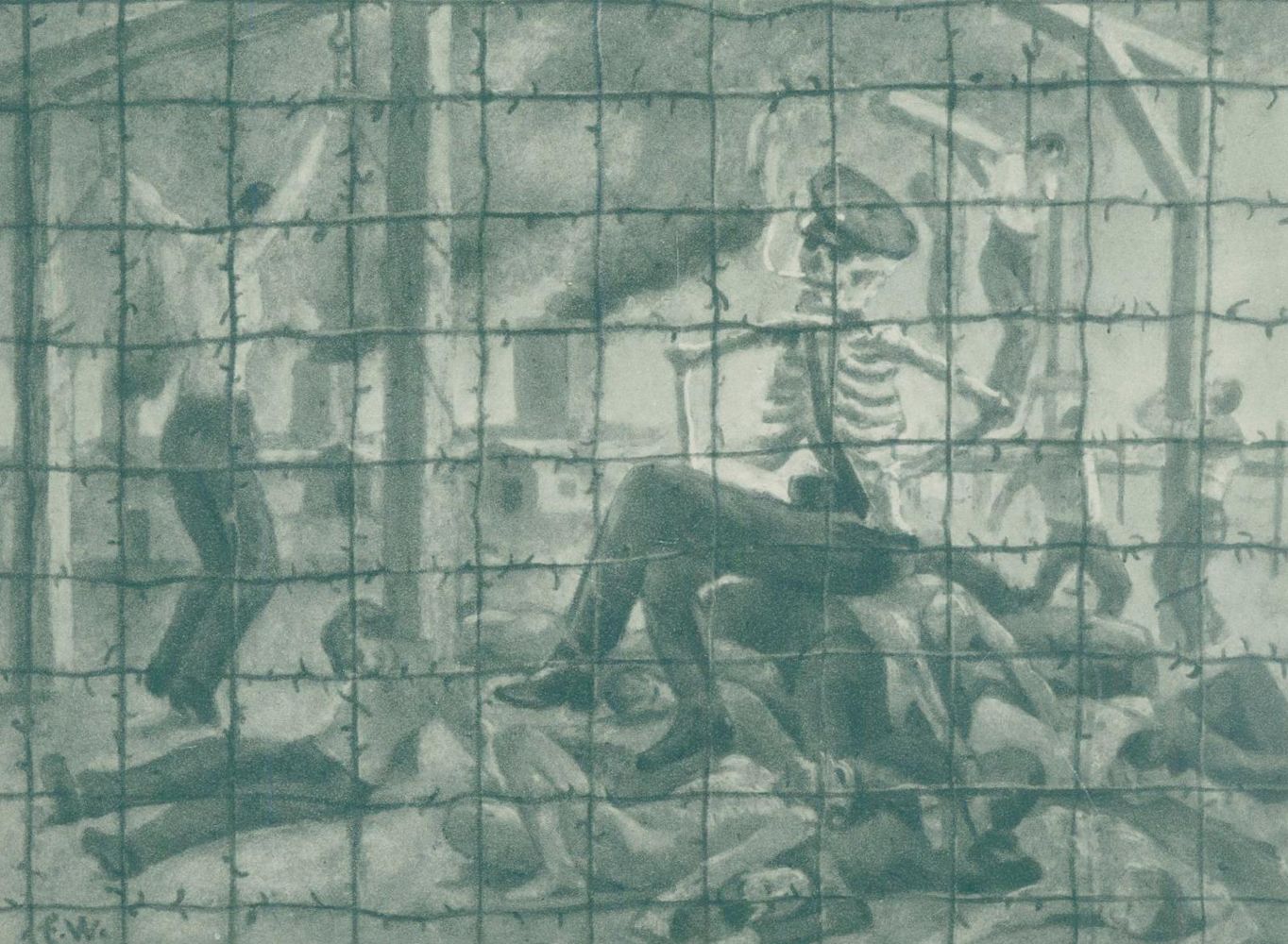 Große Abbildung Nr.4: 140-1733 Winkler,E.: (Totentanz)