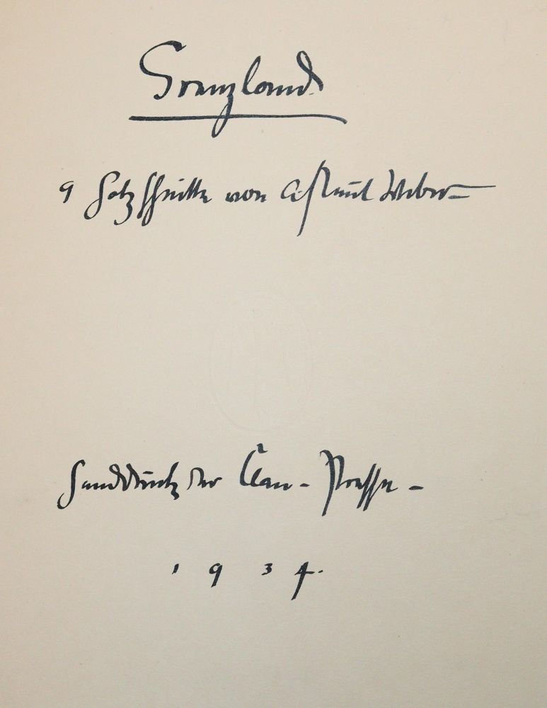 Große Abbildung Nr.4: 140-1740 Weber,A.P.: (Literatur und illustrierte Bücher 20.Jahrhundert - Alte Literatur in modernen Ausgaben)