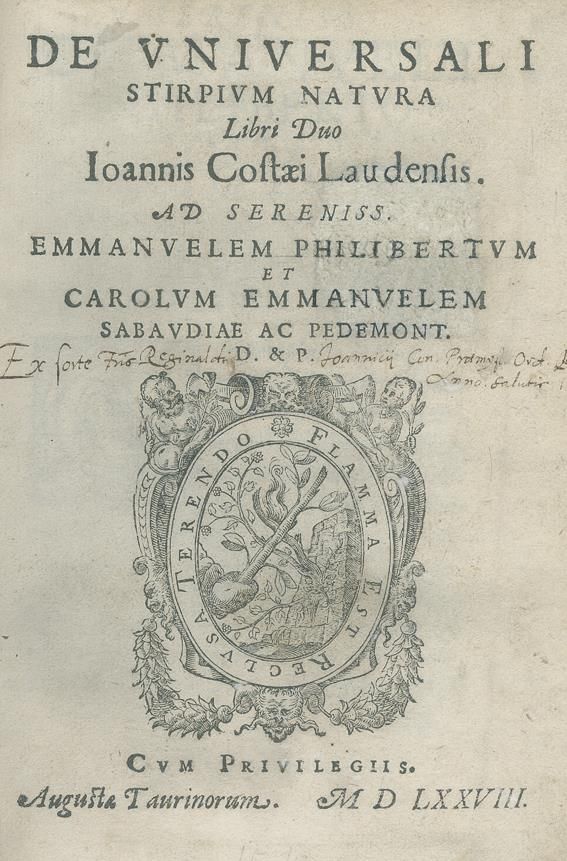 Große Abbildung Nr.1: 140-1746 Costeo,G.: (Botanik)