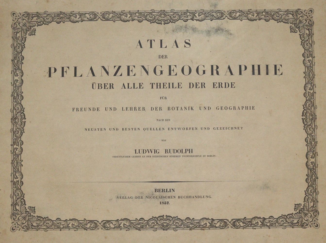 Große Abbildung Nr.1: 140-1770 Rudolph,L.: (Botanik)