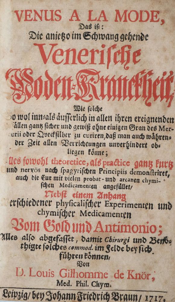 Große Abbildung Nr.1: 140-1824 Knör,L.W.v.: (Medizin)