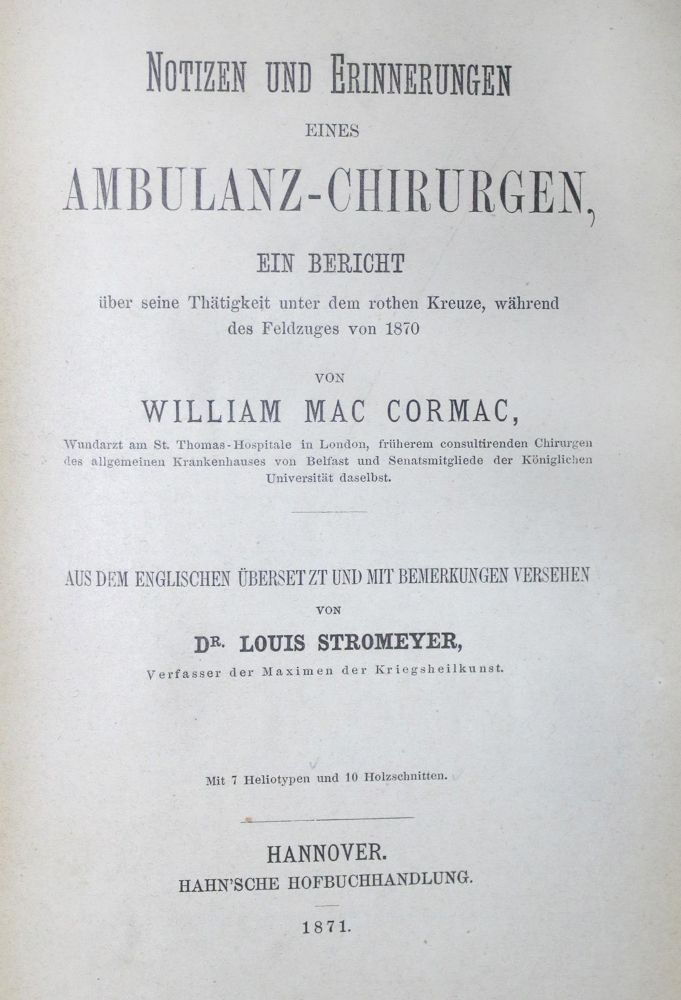 Große Abbildung Nr.1: 140-1830 Militärmedizin.: (Medizin)