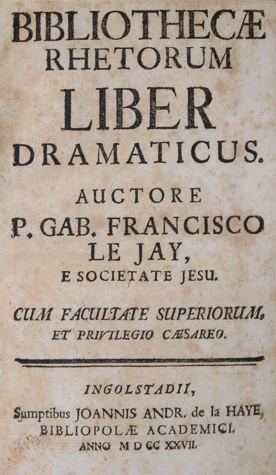 Große Abbildung Nr.2: 140-184 Le Jay,G.F.: (Einband)