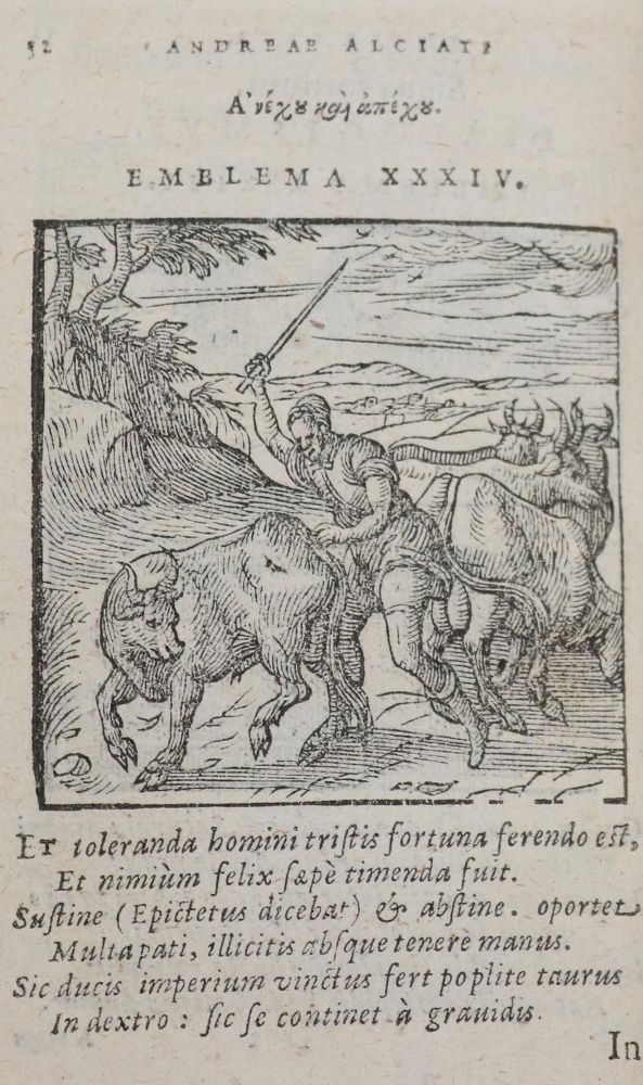 Große Abbildung Nr.206: 140-190 Alciati,A.: (Emblemata)
