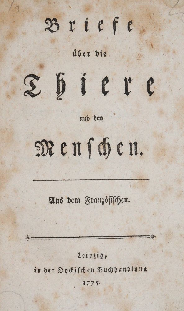 Große Abbildung Nr.1: 140-1908 (Leroy,C.G.).: (Zoologie)