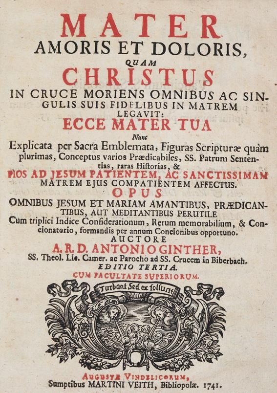 Große Abbildung Nr.1: 140-191 Ginther,A.: (Emblemata)