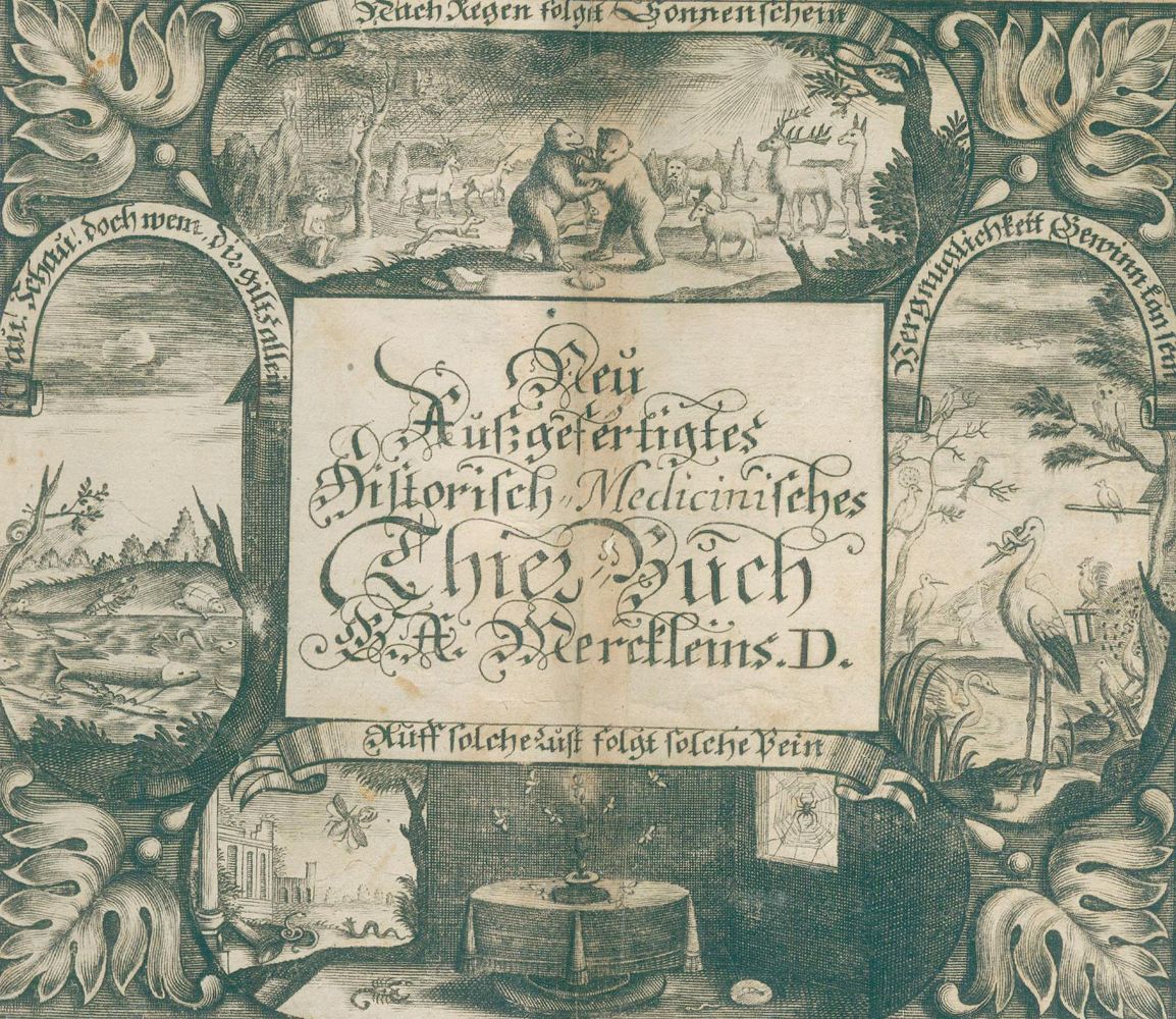 Große Abbildung Nr.1: 140-1910 Mercklin,G.A.: (Zoologie)