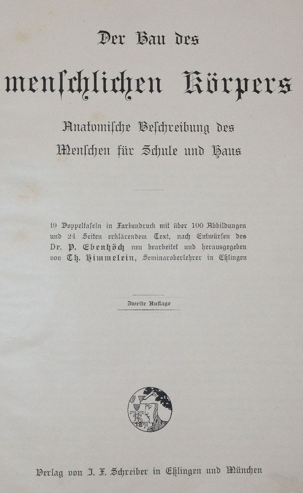 Große Abbildung Nr.2: 140-1926 Schubert,G.H.v.: (Zoologie)