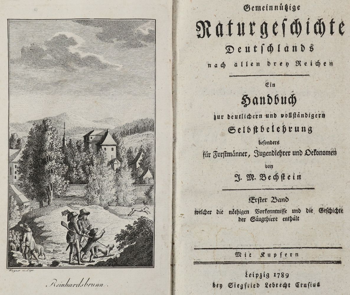 Große Abbildung Nr.1: 140-1927 Bechstein,J.M.: (Zoologie, Vögel)