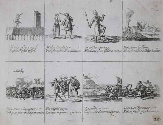 Große Abbildung Nr.1: 140-193 Redel,J.C.: (Emblemata)