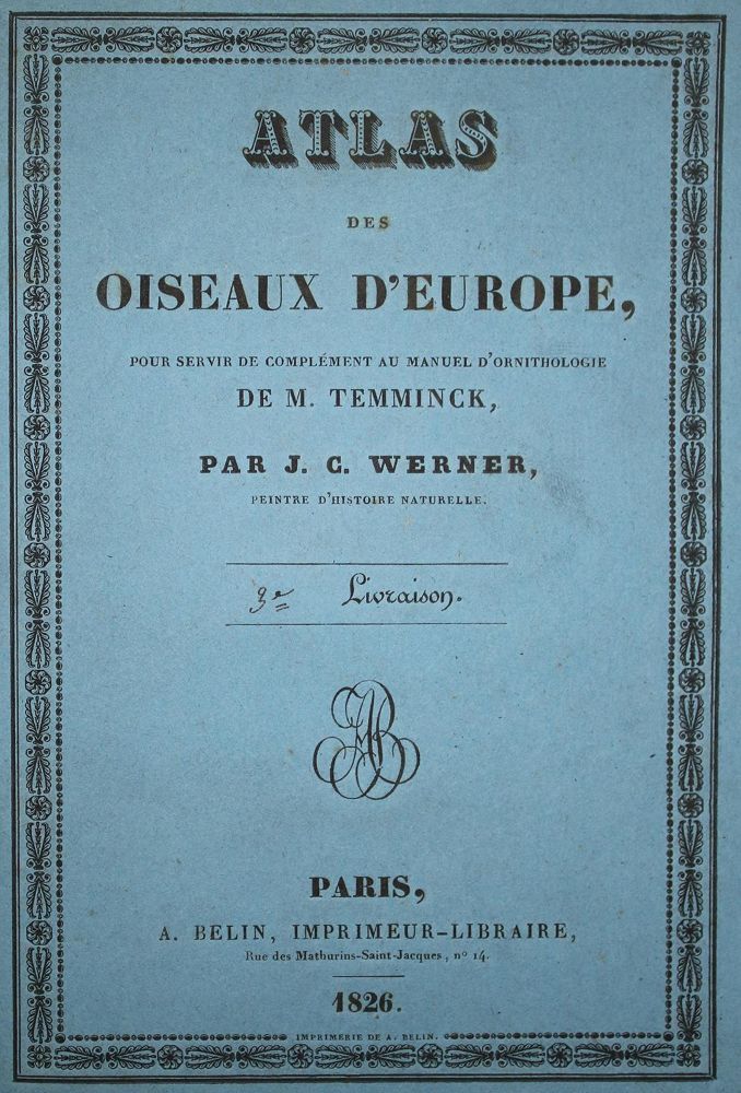 Große Abbildung Nr.1: 140-1944 Werner,J.C.: (Zoologie, Vögel)