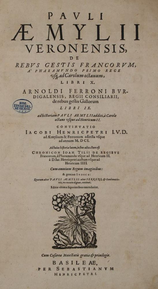 Große Abbildung Nr.1: 140-197 Emili,P.: (Alte Drucke, Handschriften und Theologie)