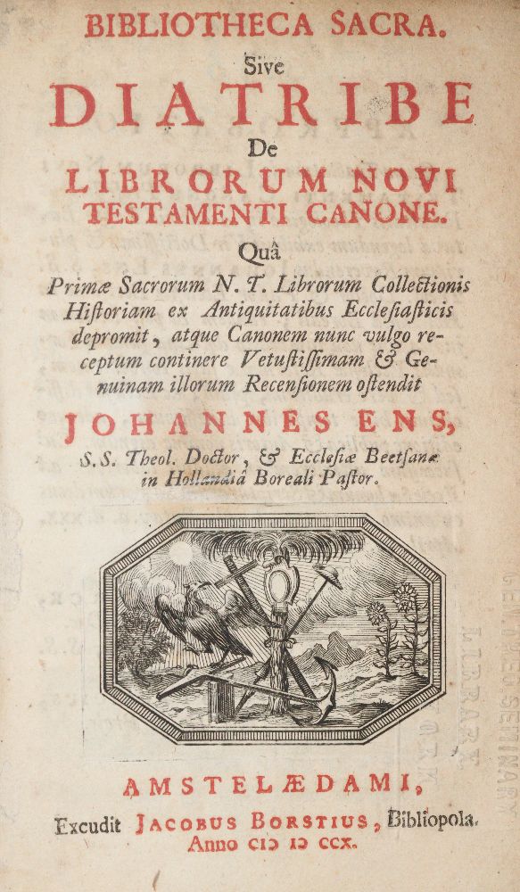 Große Abbildung Nr.1: 140-199 Ens,J.: (Alte Drucke, Handschriften und Theologie)