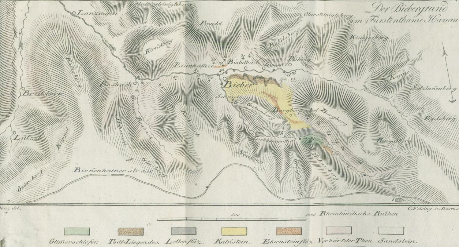Große Abbildung Nr.3: 140-1994 Leonhard,C.C. (Hrsg.).: (Verschiedene Gebiete - Varia, Geologie - Mineralogie u. Paläontologie, Goethe)