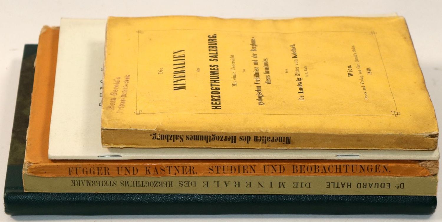 Große Abbildung Nr.2: 140-1997 Köchel,L.R.v.: (Verschiedene Gebiete - Varia, Geologie - Mineralogie u. Paläontologie)