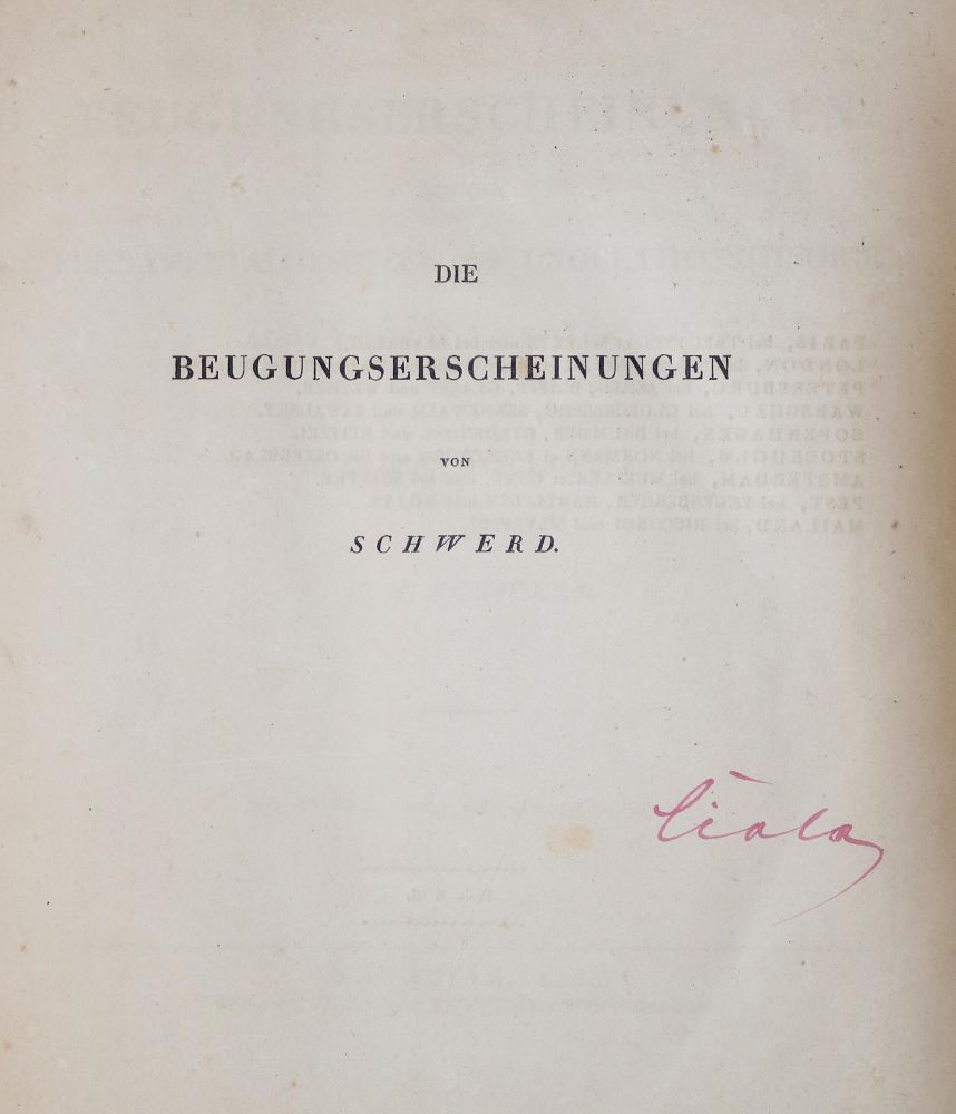 Große Abbildung Nr.2: 140-1998 Schwerd,F.M.: (Verschiedene Gebiete - Varia, Geologie - Mineralogie u. Paläontologie)