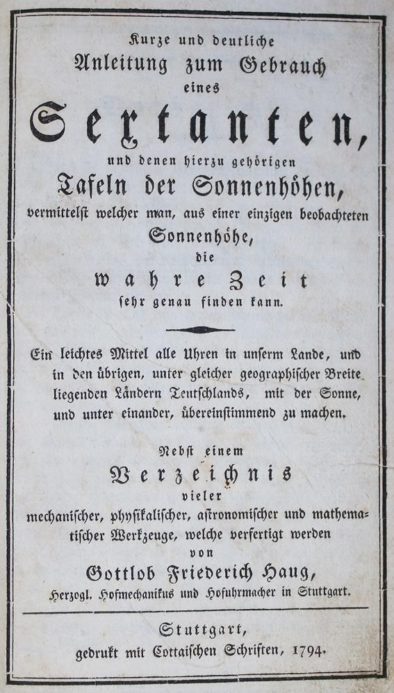 Große Abbildung Nr.1: 140-2005 Haug,G.F.: (Verschiedene Gebiete - Varia)