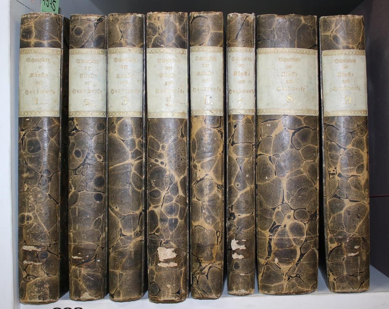 Große Abbildung Nr.2: 140-2009 Justi,J.H.G.v. u. D.G.Schreber.: (Verschiedene Gebiete - Varia)