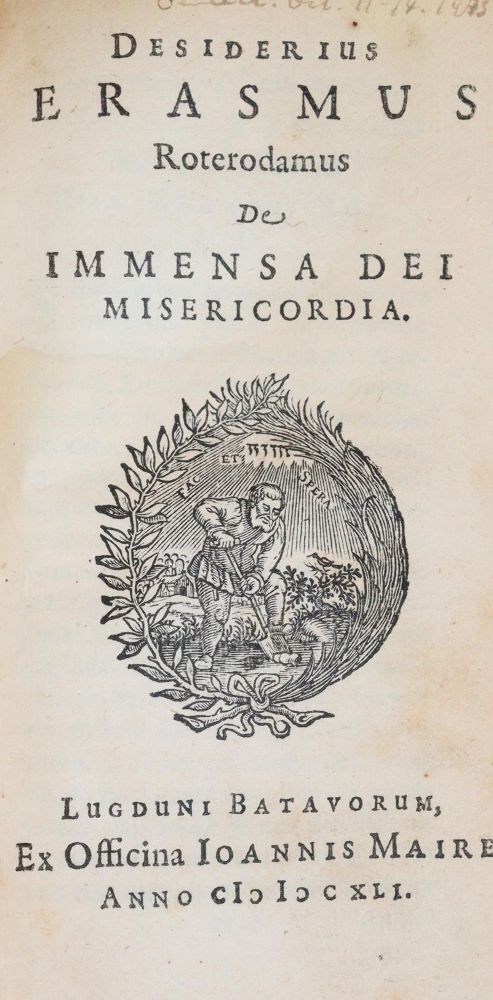 Große Abbildung Nr.83: 140-202 Erasmus Roterodamus,D.: (Alte Drucke, Handschriften und Theologie)