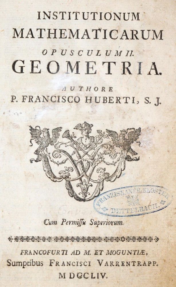 Große Abbildung Nr.1: 140-2021 Huberti,F.: (Verschiedene Gebiete - Varia, Mathematik)