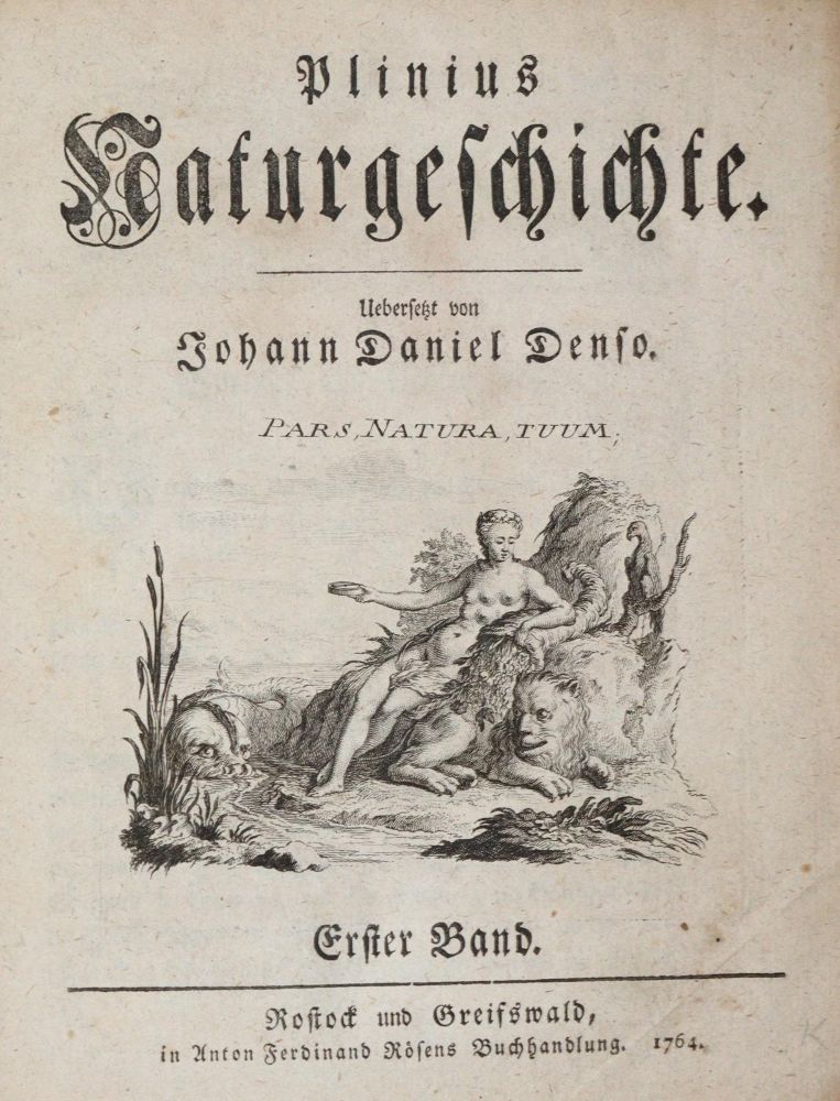 Große Abbildung Nr.1: 140-2050 Plinius (d.Ä.).: (Verschiedene Gebiete - Varia)