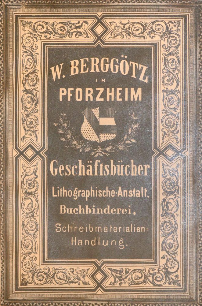 Große Abbildung Nr.1: 140-2057 Musterbuch.: (Verschiedene Gebiete - Varia, Schmuck, Pforzheim)