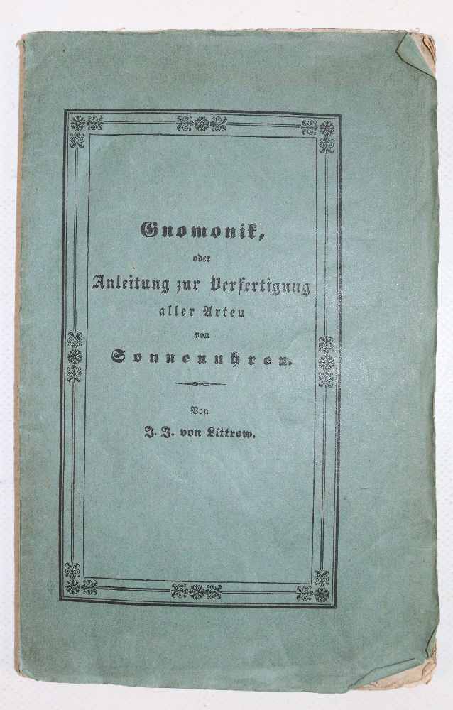 Große Abbildung Nr.2: 140-2068 Littrow,J.J.v.: (Verschiedene Gebiete - Varia, Sonnenuhren)