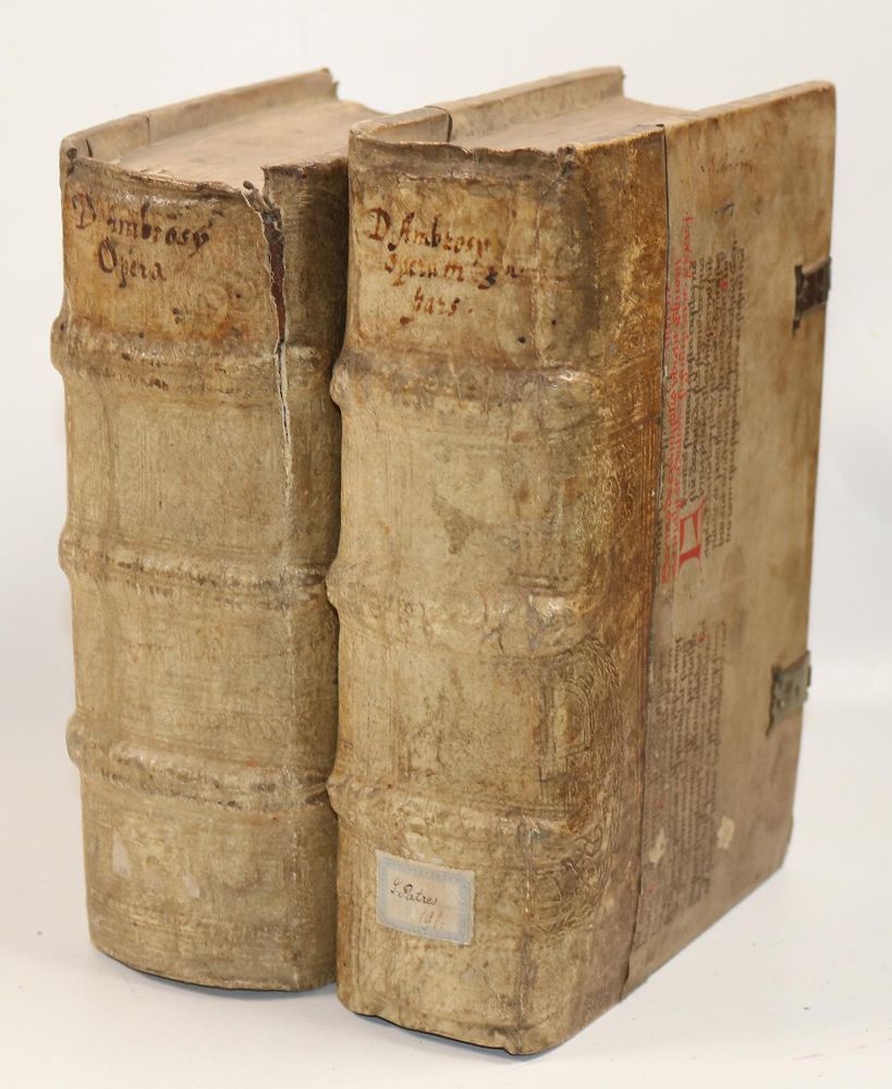Große Abbildung Nr.21: 140-21 Ambrosius von Mailand.: (Alte Drucke, Handschriften und Theologie)
