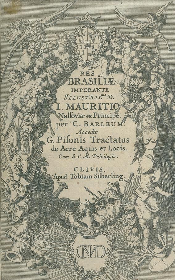 Große Abbildung Nr.1: 140-2109 Barlaeus,C.: (Amerika, Brasilien)