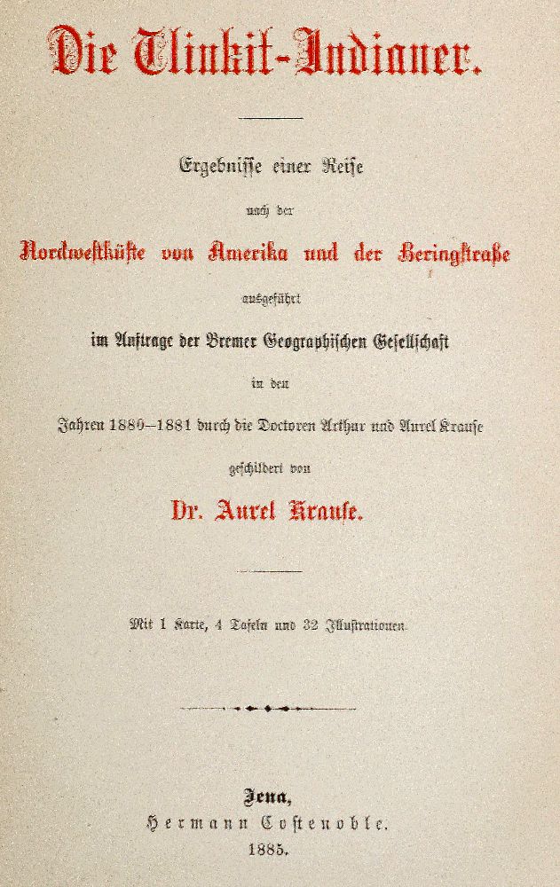 Große Abbildung Nr.1: 140-2124 Krause,A.: (Amerika)