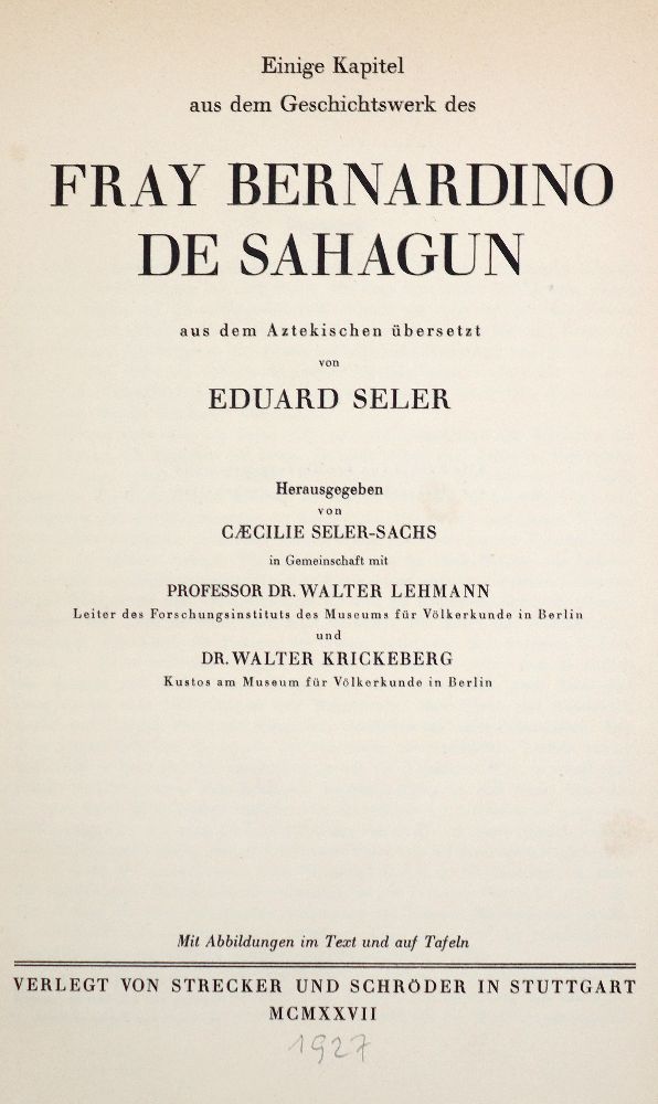 Große Abbildung Nr.1: 140-2140 Sahagun,B.de.: (Amerika)