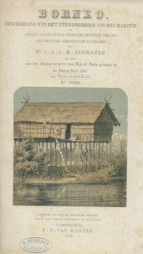 Große Abbildung Nr.1: 140-2158 Schwaner,C.A.L.M.: (Asien, Borneo)