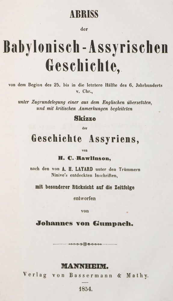 Große Abbildung Nr.1: 140-2174 Gumpach,J.v.: (Asien)