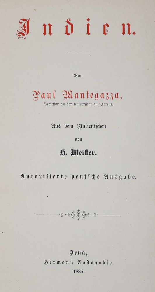 Große Abbildung Nr.2: 140-2180 Schomerus,H.W.: (Asien, Indien)