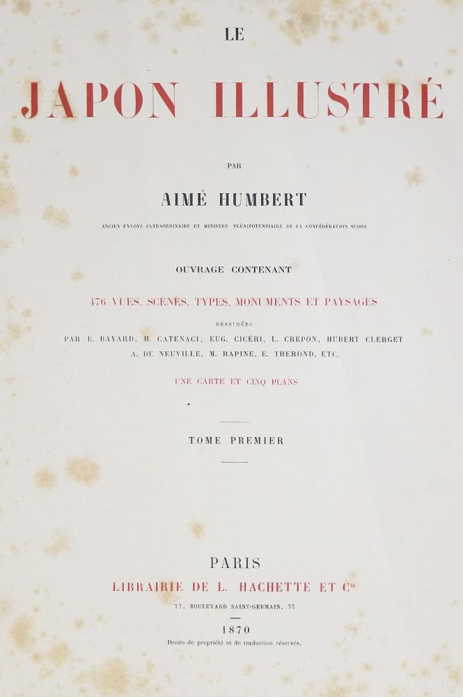 Große Abbildung Nr.4: 140-2184 Humbert,A.: (Asien, Japan)