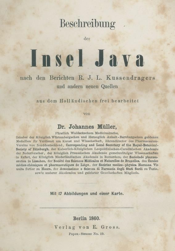 Große Abbildung Nr.1: 140-2194 Müller,J.: (Asien, Java)