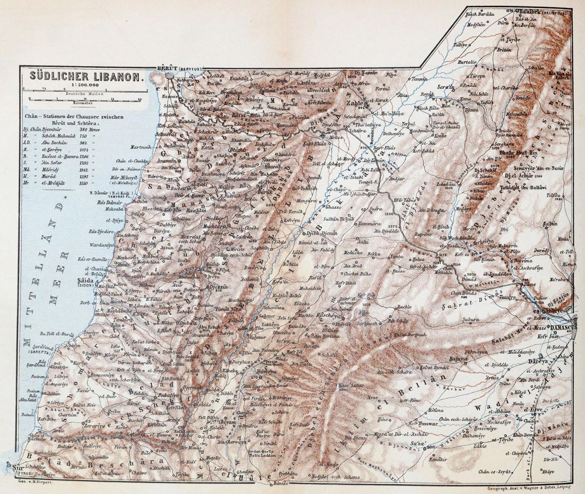 Große Abbildung Nr.1: 140-2206 Rückert,K.T.: (Asien, Palästina)