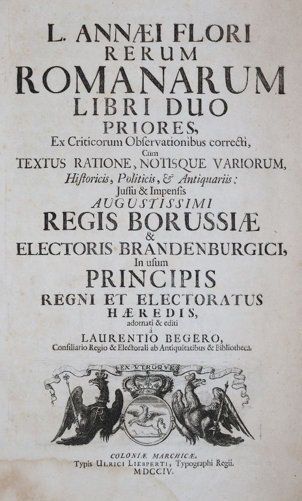 Große Abbildung Nr.2: 140-221 Florus,L.A.: (Alte Drucke, Handschriften und Theologie)