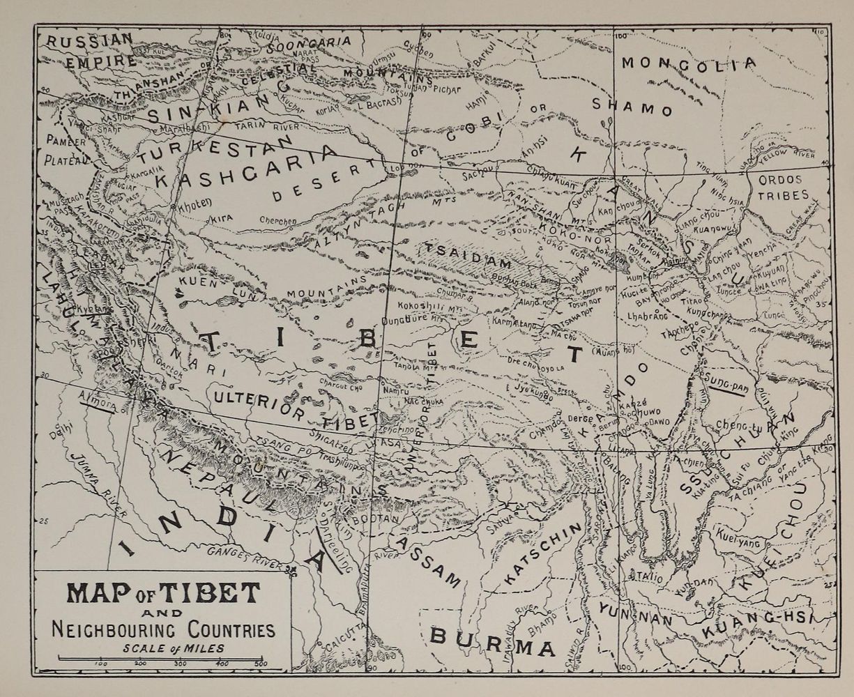 Große Abbildung Nr.1: 140-2219 Marston,A.W.: (Asien, Tibet)