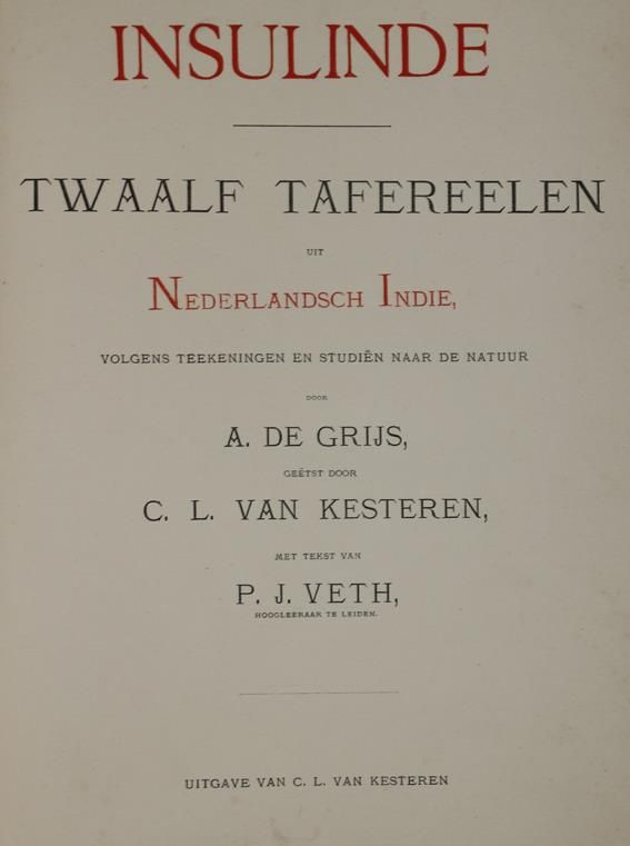 Große Abbildung Nr.1: 140-2226 Veth,P.J.: (Asien)