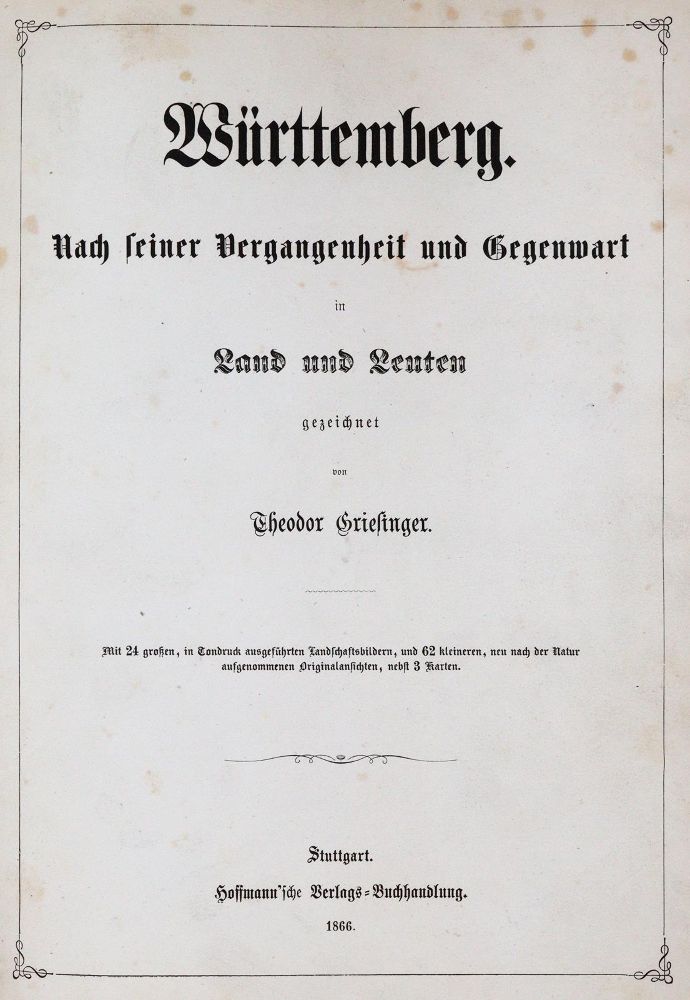 Große Abbildung Nr.2: 140-2240 Griesinger,T.: (Deutschland, Baden-Württemberg)