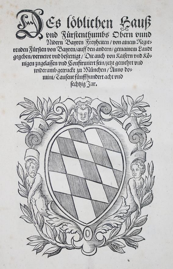 Große Abbildung Nr.1: 140-2252 Löblichen Hauss und Fürstenthumbs, Des,: (Deutschland, Bayern)