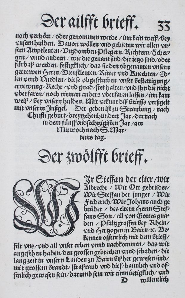 Große Abbildung Nr.2: 140-2252 Löblichen Hauss und Fürstenthumbs, Des,: (Deutschland, Bayern)